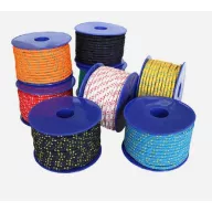 Kolorowe opaski linowe 50 m / 2 mm