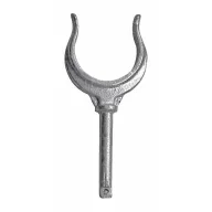Ocynkowany widelec steru 13 mm