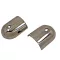 Końcówka profilu gumowego w metalowej parze 60x47x19 mm