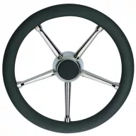 Szprycha kierownicy stal nierdzewna czarna 350 mm