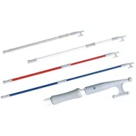 Hak do łodzi teleskopowy niebieski 120/210 cm