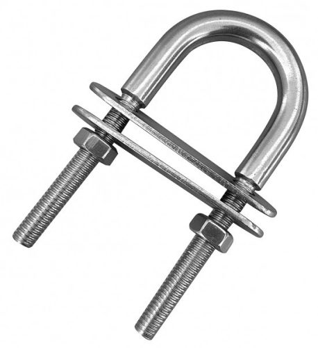 Oczko 6x80 mm w kształcie litery U ze stali nierdzewnej