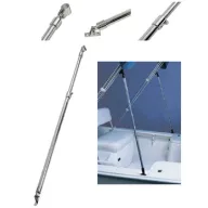   Teleskopowa rura nośna Bimini ze stali nierdzewnej 75/120 cm