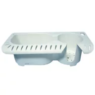 Wbudowany schowek bez pokrywy, tworzywo sztuczne 255x89 mm