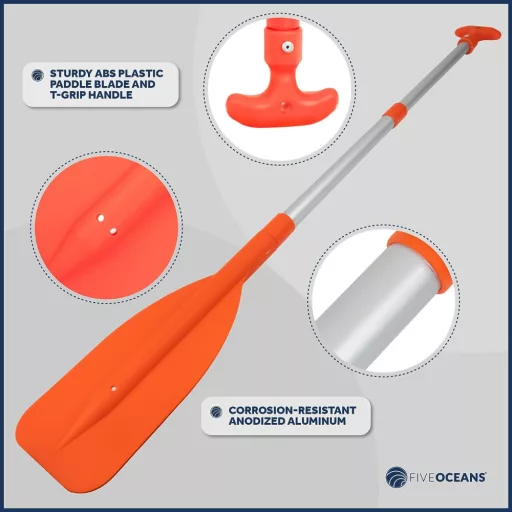 Mini teleskop Paddle pomarańczowy