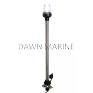 Okrąg LED biały zdejmowany stal nierdzewna 60 cm