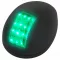 Dioda LED zielona 112,5° pionowa w czarnej obudowie