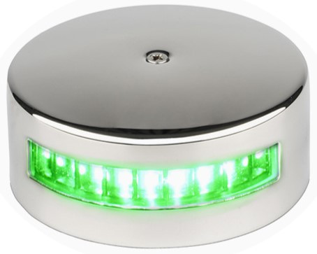 Zielona dioda LED 112,5° zależna w Black House