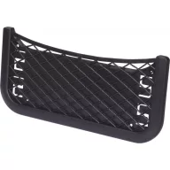   Siatka do przechowywania z ramą do klejenia czarna 258x132x12 mm