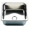 Mosogató inox 325x260 mm EVA