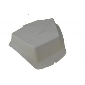 Wylot nosa biały ABS 46 x 34 cm