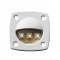 Lampa kabinowa z 3 diodami LED płaska 47x87 mm