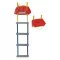 Drabina ratownicza do poręczy 4 stopnie 114 cm