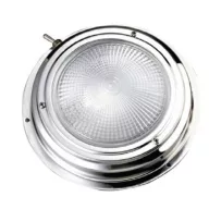   Lampa kabinowa sufitowa 20 LED przełącznik stal nierdzewna 140 mm