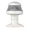 Lampka w kształcie koła z białą diodą LED, 8,5 cm Podstawa wykonana z