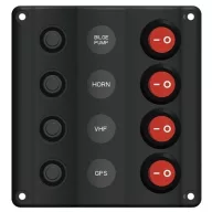 Panel sterowania z 4 standardowymi falowymi diodami LED