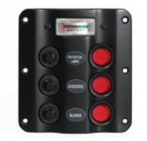 Panel przełączników z czujnikami tensometrycznymi 3 Unified Wave LED