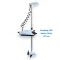 Haswing Cayman B55 GPS 12V Heavy Duty, 54", fehér 137 cm