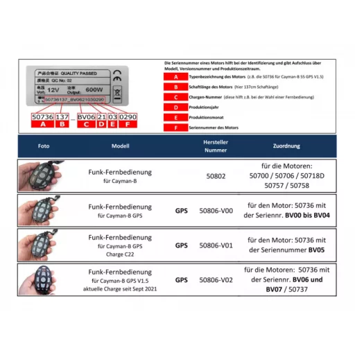 Pilot zdalnego sterowania Haswing Cayman B GPS V1.5