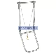 Drabinka do łodzi nadmuchiwanej 3-stopniowa aluminiowa