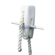   Para wsporników osłony przeciwbłotnej do poręczy sznurkowej Fend-Fix 4-8 mm