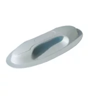   Gumowy uchwyt do łodzi, płaski PVC vs. szary, 253 x 105 mm,