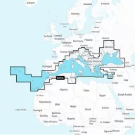 Navionics+ Morze Śródziemne i Czarne (EU643L)