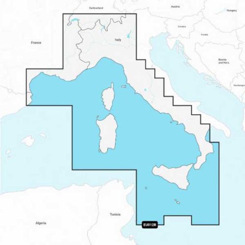 Navionics Platinum+ Morze Śródziemne, Europa Środkowa i Zachodnia (EU012R)