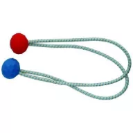 Krawat z kolorową kulką 40 cm