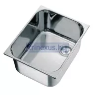 Zlewozmywak ze stali nierdzewnej 330x260 mm