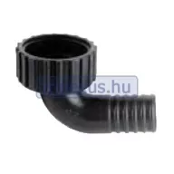 Odpływ zlewozmywakowy - kolanko plastikowe 1.1/4, 25 mm