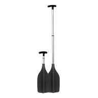 Mini wiosło teleskopowe czarne 50/120 cm SCR