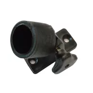   Podeszwa Bimini, płaska, plastikowa, pochylona, para szara, 22 mm