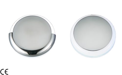 Oświetlenie kabiny niebieskie 9 diod LED 180 stopni ABS/stal nierdzewna 42 mm