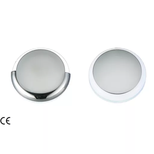 Oświetlenie kabiny niebieskie 9 diod LED 360 stopni ABS/stal nierdzewna 40 mm