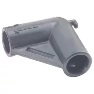 Złącze rurki Bimini 90 stopni plastikowe szare 22 mm