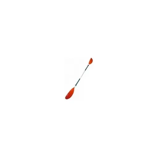 Kajak wiosłowy aluminiowo-plastikowy czerwony 220 cm 