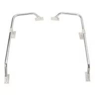   56 cm zakrzywiona z aluminiowo-plastikową podeszwą w parze uchwytów