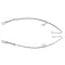 Para poręczy z aluminiowo-plastikową podstawą 130 cm
