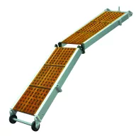 Mostek aluminiowy teak 2-częściowy 190 cm