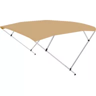 Dach Bimini beżowy 225x190-210x129 cm EVA