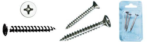 Śruba z łbem gwiazdkowym stal nierdzewna 3x12 mm 37 Blister