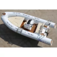 Dawn Marine RIB BOOT 520E jasnoszary / biały