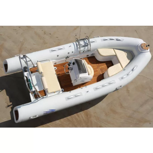 Dawn Marine RIB BOOT 520E jasnoszary / biały