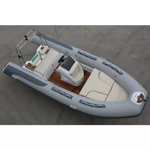 Dawn Marine RIB BOOT 520E jasnoszary / biały