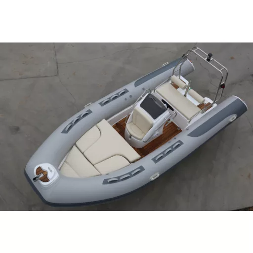 Dawn Marine RIB BOOT 520E jasnoszary / biały