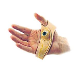 Skórzany ochraniacz dłoni do szycia dla prawej ręki