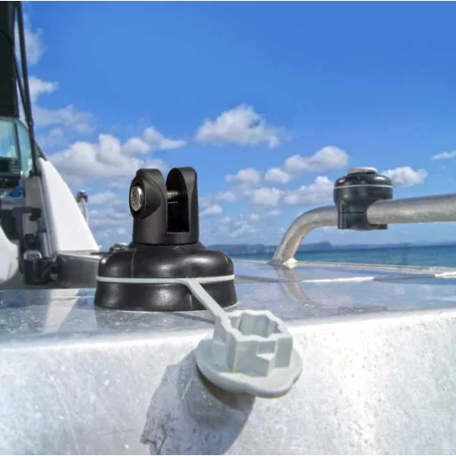 Adapter uchwytu bimini Railblaza czarny