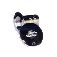 Prosta szyjka wlewu wody ze stali nierdzewnej 38 mm