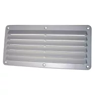 Plastikowy panel wentylacyjny 260 x 127 mm biały
